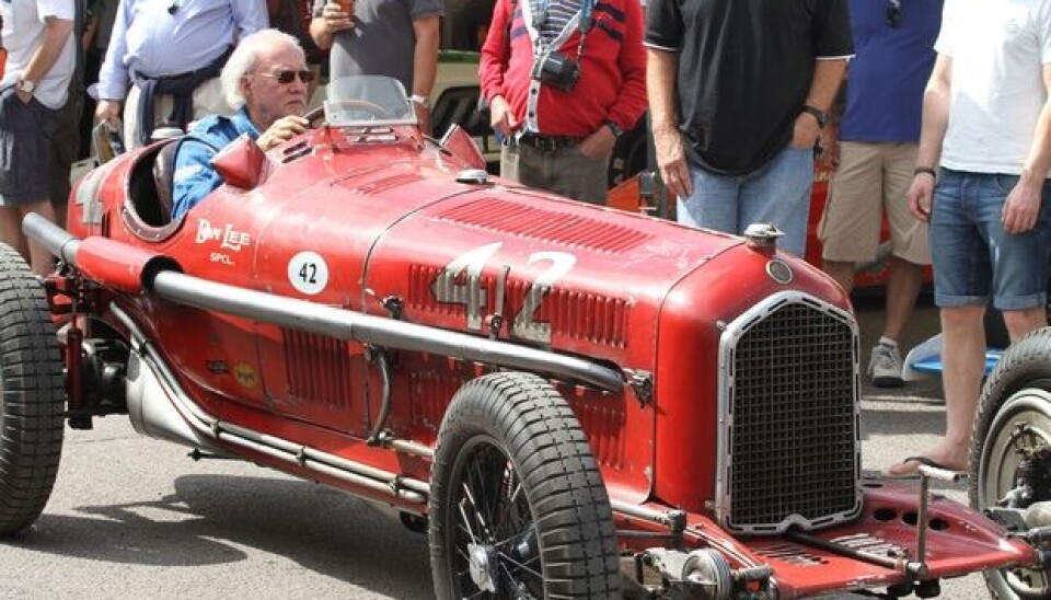 Goodwood Festival of SpeedTøffe karer i tøffe biler.Foto: Stein Pettersen