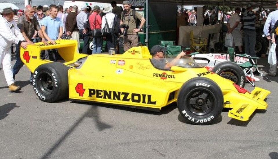 Goodwood Festival of SpeedChaparral Cosworth 2K fra 1980.Foto: Stein Pettersen