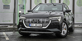 e-tron, stor og flott Audi med elmotor