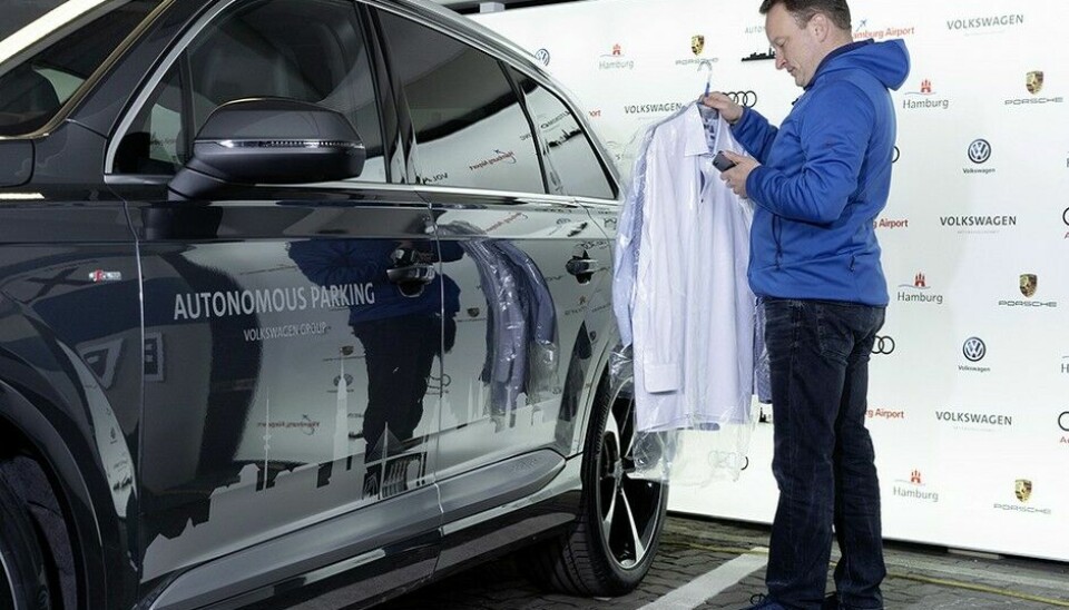 Volkswagen tester autonom parkeringNypressede skjorter fra renseriet leveres direkte i bilen