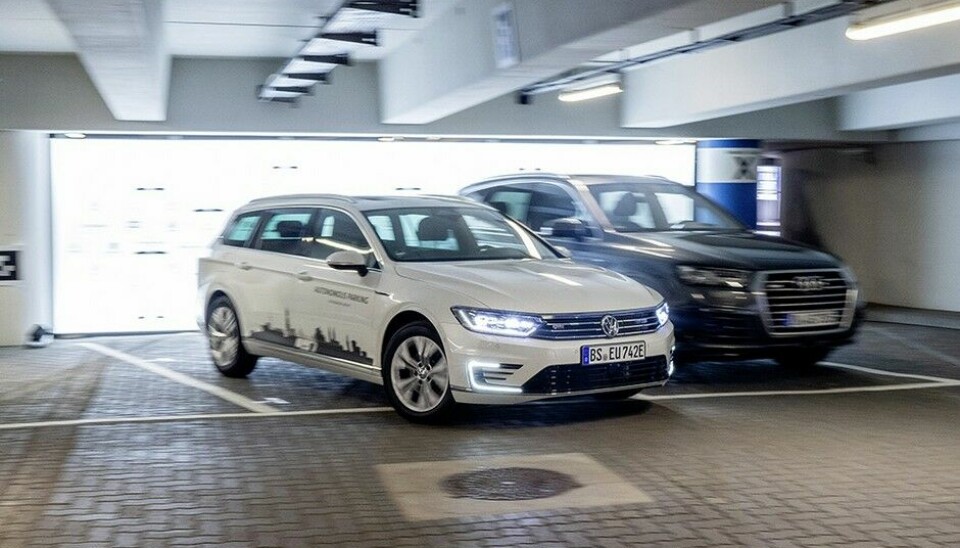 Volkswagen tester autonom parkering