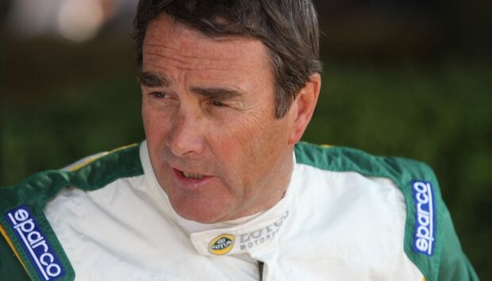 Goodwood Festival of SpeedNigel Mansell - usedvanlig populær blant fansen på Goodwood.Foto: Stein Pettersen