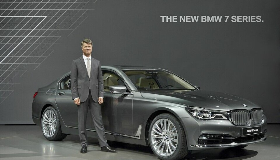 BMW 7-serie lansering i MünchenStyreformann Harald Küger