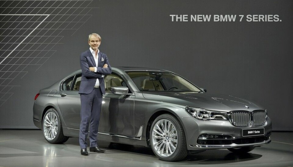 BMW 7-serie lansering i MünchenDesignsjef Adrian van Hooydonk
