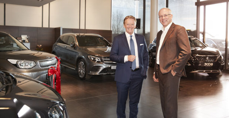 Mercedes-forhandler med flere merker