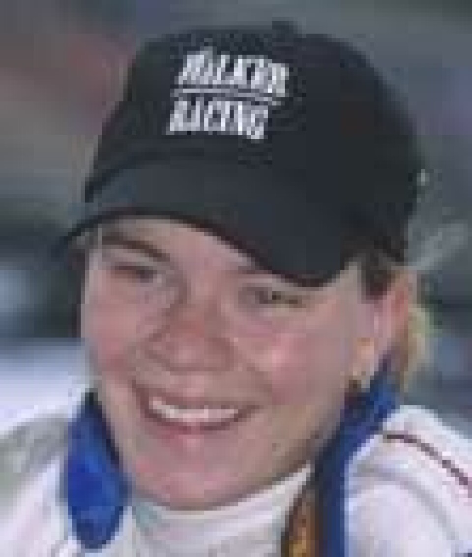 Historisk jente i Indycar