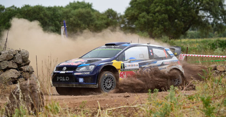 Ogier vant på Sardinia