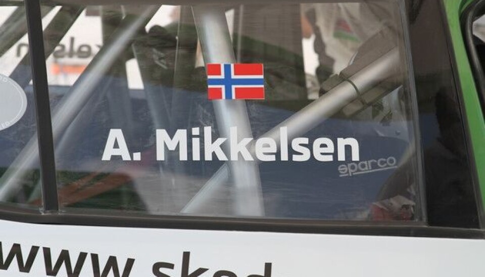 Goodwood Festival of SpeedAndreas Mikkelsen var ett av trekkplastrene på FOS.Foto: Stein Pettersen