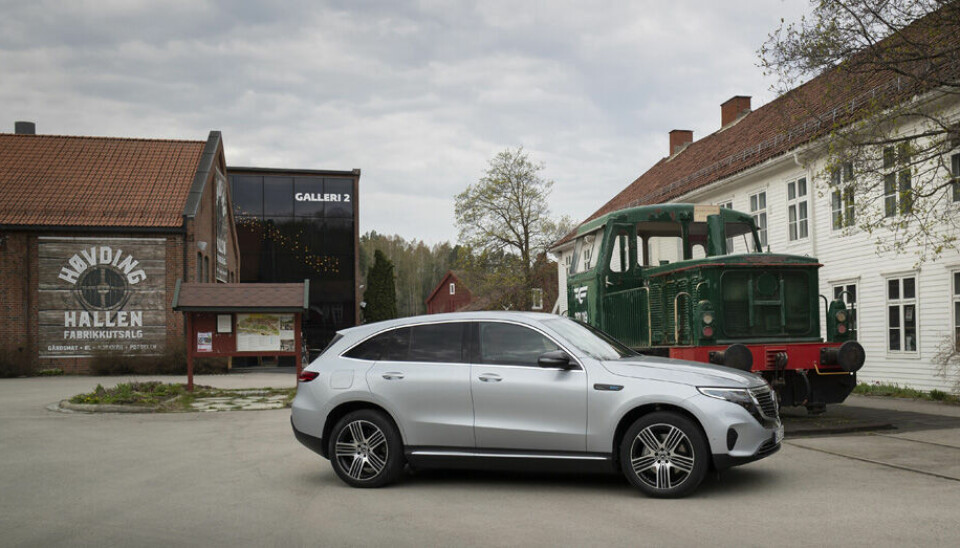 Mercedes valgte Norge ved lansering av elektriske EQC.