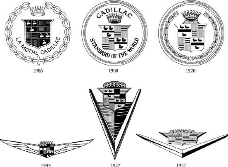 Cadillac logoens historie