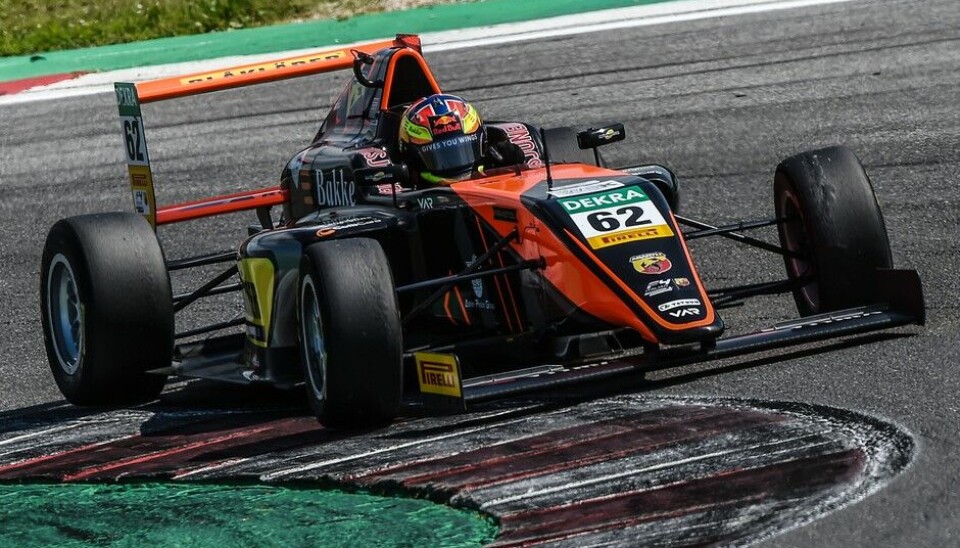 Dennis Hauger i Formel 4 på MisanoDutch Photo Agency/Red Bull Content Pool