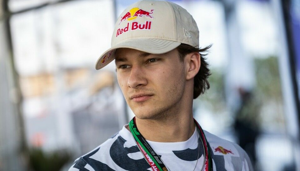 Dennis Hauger i JeddahFoto: Dutch Photo Agency/Red Bull Content Pool