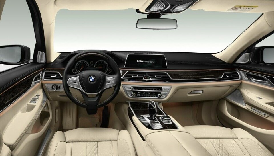 Ny BMW 7-serieInteriør