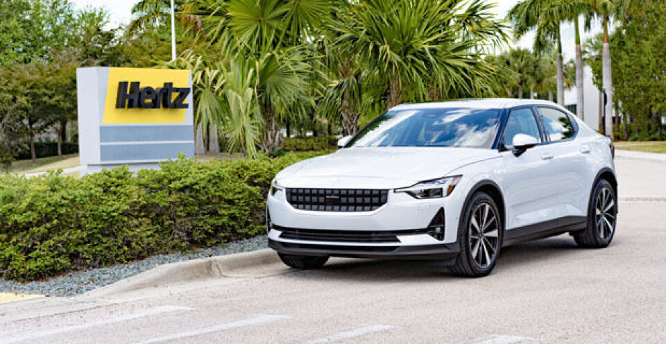 Hertz gjør storinnkjøp hos Polestar