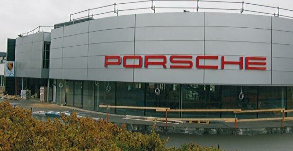 Nytt Porsche-verksted