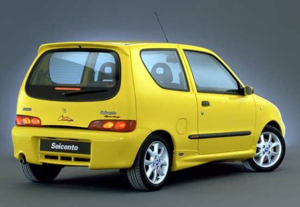 Fiat Seicento Schumacher Special
