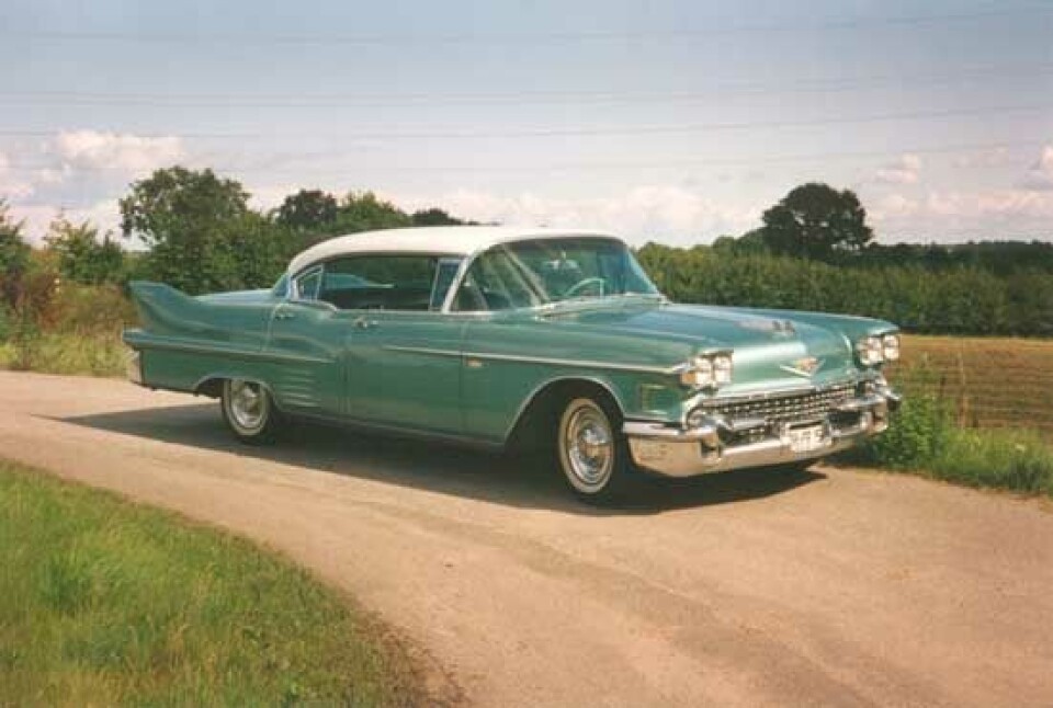Cadillac sedan anno 1958