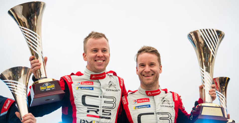 Årets Bilsportutøvere 2020: Mads Østberg og Torstein Eriksen