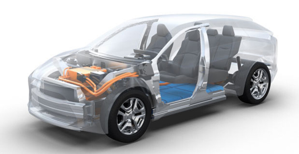 Toyota og Subaru utvikler ny plattform