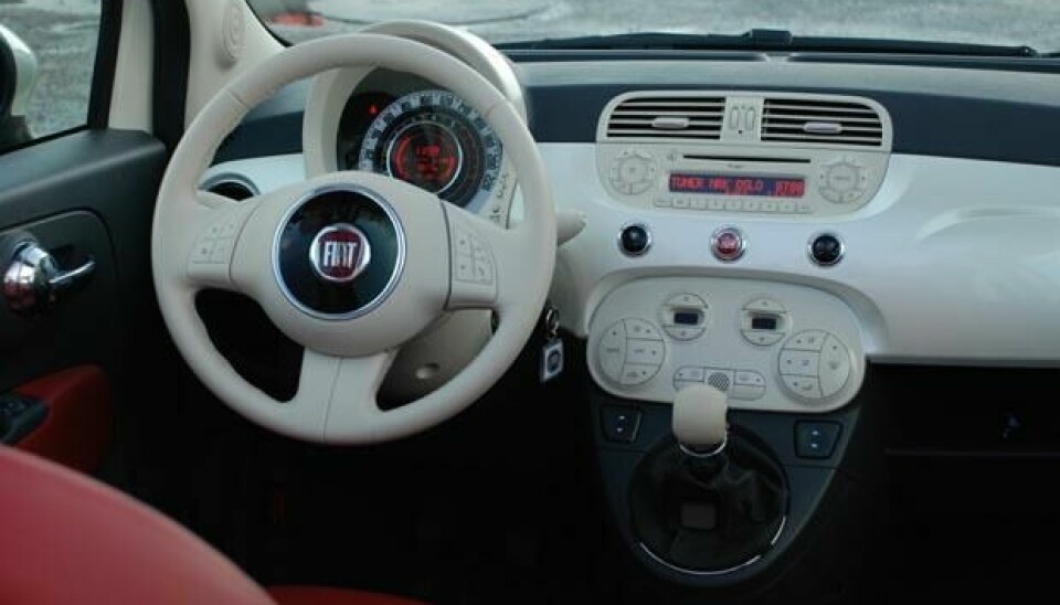 Fiat 500CFoto: Trygve Bæra