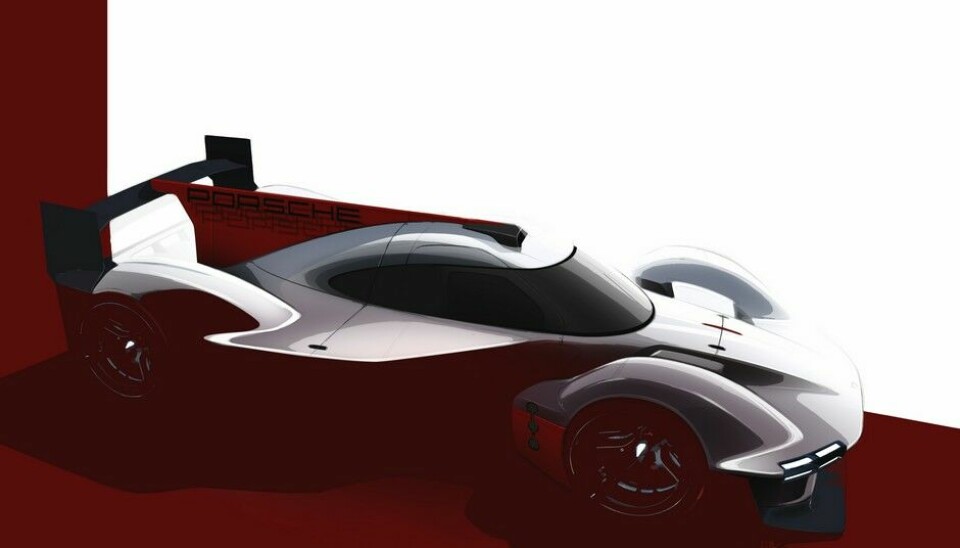 Porsche MotorsportLMDh designskisse