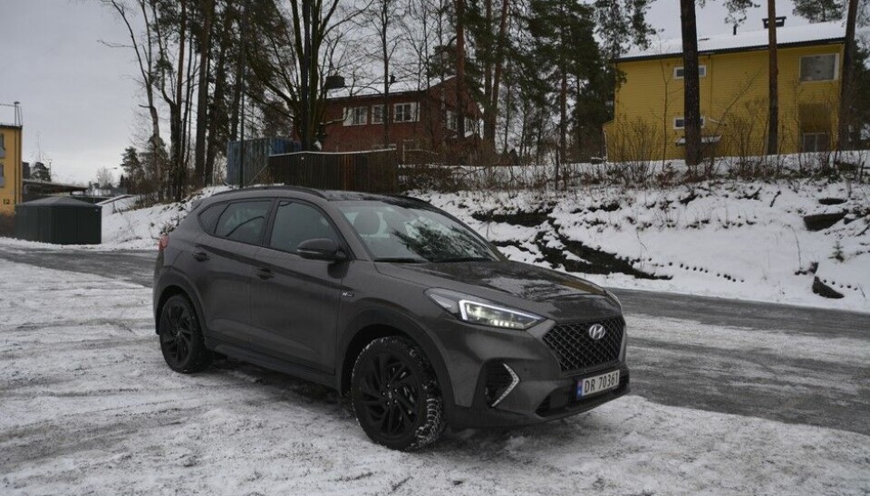 Hyundai Tuscon hybrid N-lineFoto: Øystein Byberg