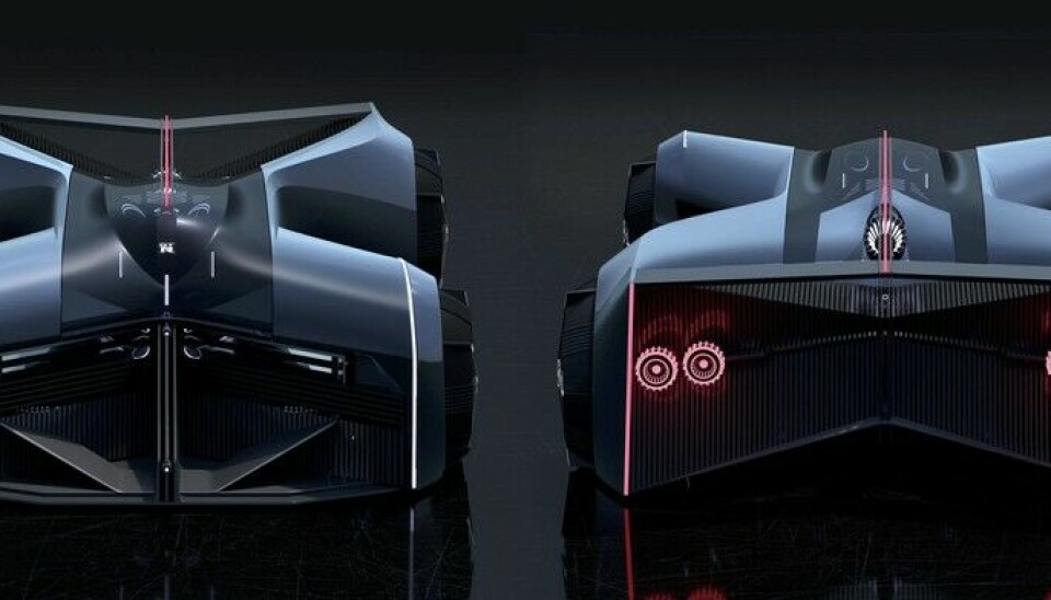 Nissan GT-R (X) 2050Designskisser av Jaeburn Choi