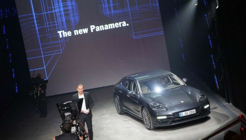 Porsche Panamera lanseringPorsche-sjef Oliver Blume  (Foto: Jon Winding-Sørensen)