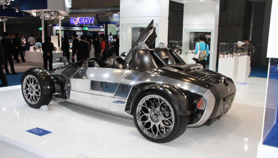 Tokyo Motor Show 2011Ken Okuyama har designsenter i California - dette er hans K O 7 - ikke ny - men fortsattt ganske tøff Tokyo Motor Show 2011Ken Okuyama har designsenter i California - dette er hans K O 7 - ikke ny - men fortsattt ganske tøff