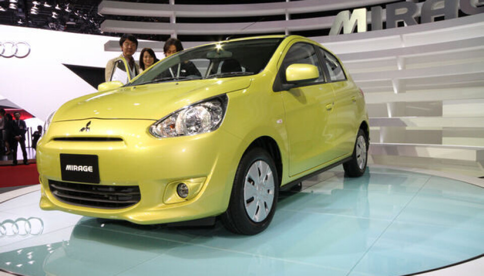 Tokyo Motor Show 2011Mitsubishi Mirage Tokyo Motor Show 2011Mitsubishi Mirage