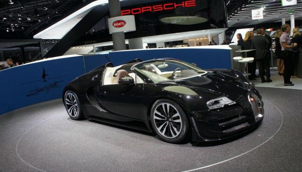 Bugatti på IAA Frankfurt 2013