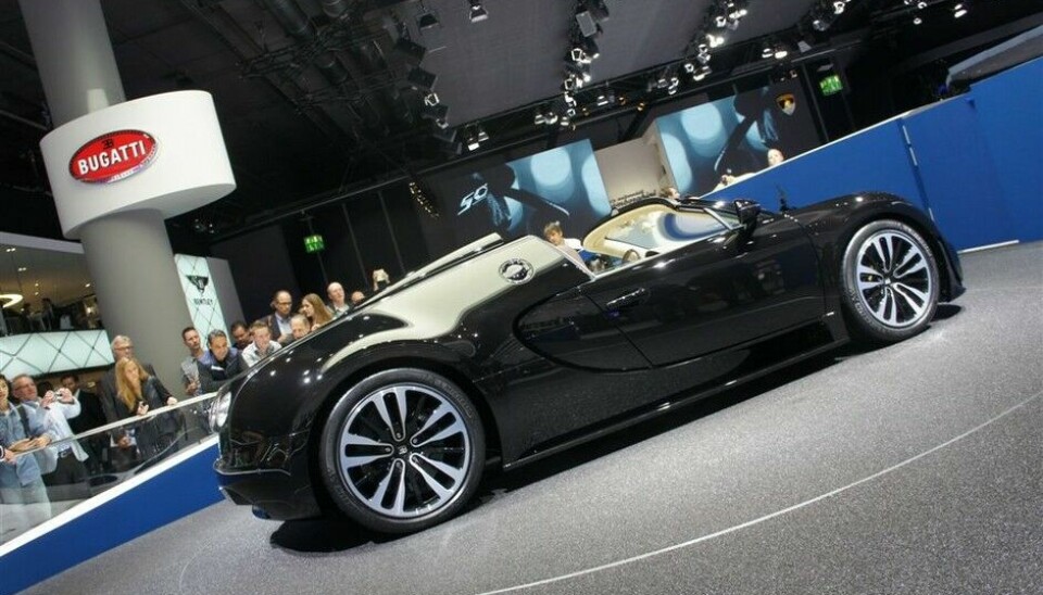 Bugatti på IAA Frankfurt 2013