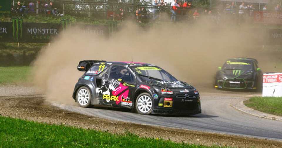 Motorstopp ødela for Solberg