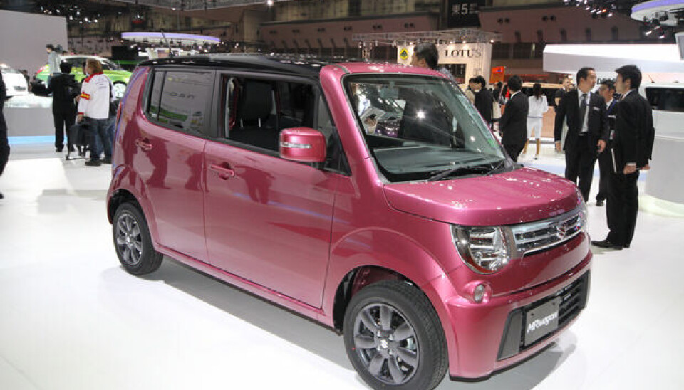Tokyo Motor Show 2011Suzuki er store på små kassevogner - her er MRWagon. Tokyo Motor Show 2011Suzuki er store på små kassevogner - her er MRWagon.
