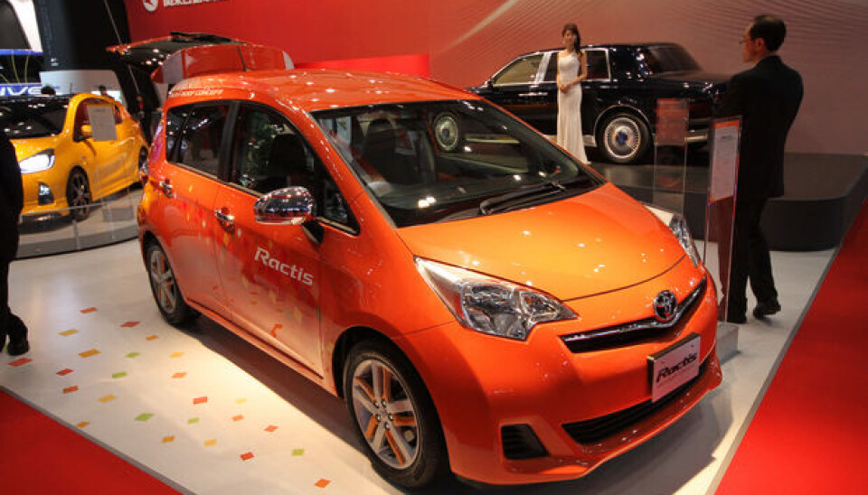 Tokyo Motor Show 2011Toyota driver med mye rart - denne bilen var ikke en del av selskapets hovedustilling, men viste litt av hva man holder på med i karosseriavdelingen. Tokyo Motor Show 2011Toyota driver med mye rart - denne bilen var ikke en del av selskapets hovedustilling, men viste litt av hva man holder på med i karosseriavdelingen.