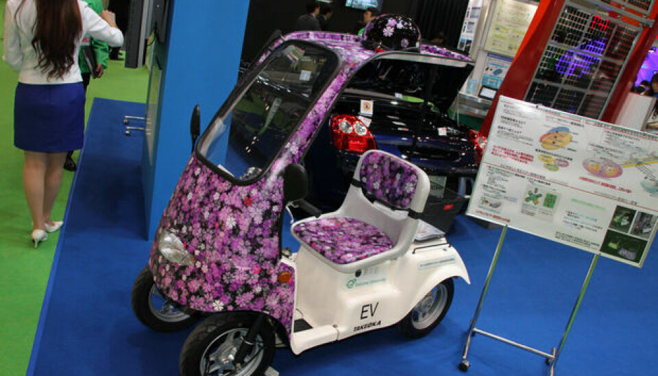 Tokyo Motor ShowKanskje mer søtt enn tøft - det blir gjerne litt sånn når man skal lage små elektriske dingser.