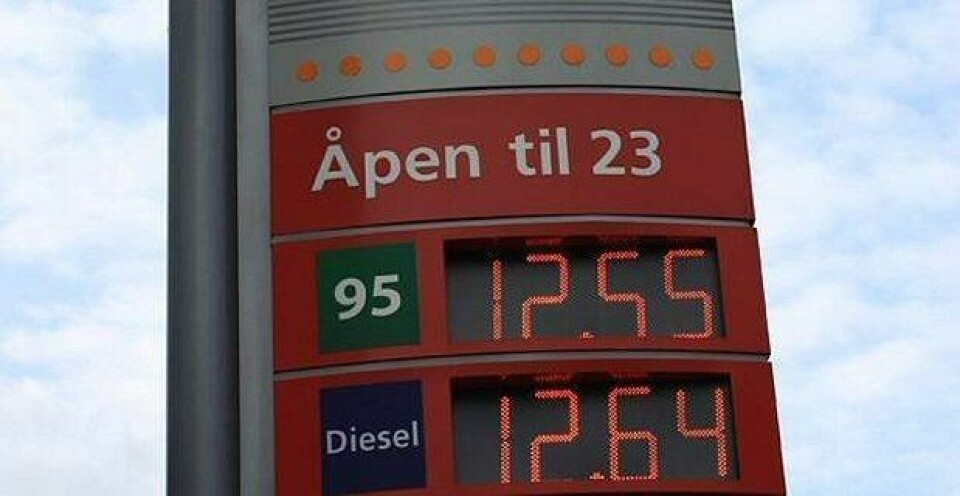 Mer diesel - mindre bensin