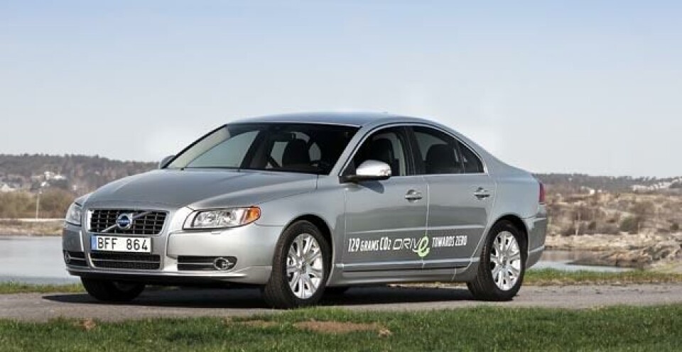 Volvo kutter CO2 - og priser