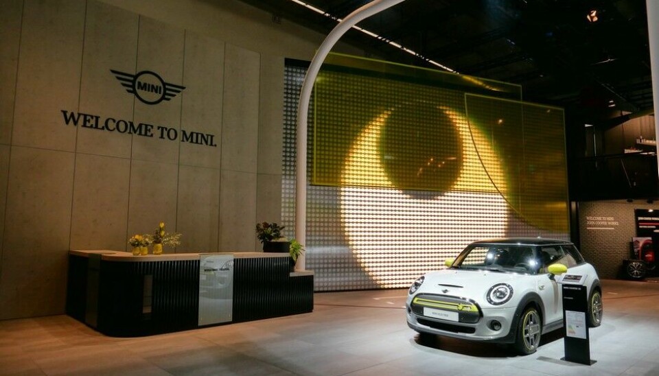 Mini Cooper SE på IAAFoto: Stefan Baldauf / Guido ten Brink
