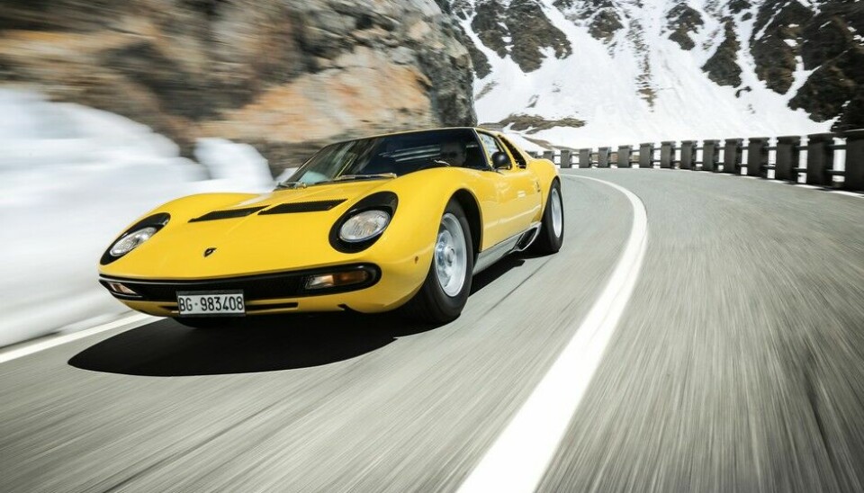 Lamborghini Miura 50 år