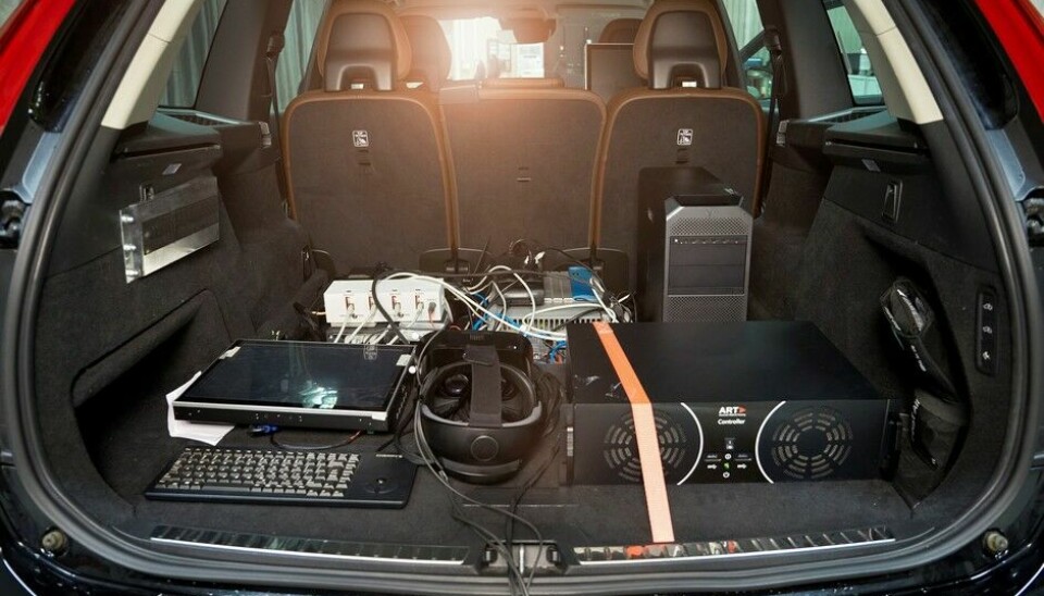 Volvos avanserte kjøresimulator
