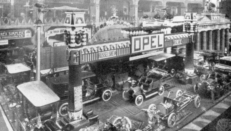 Opel 150 årPå bilutstilling i Berlin 1906
