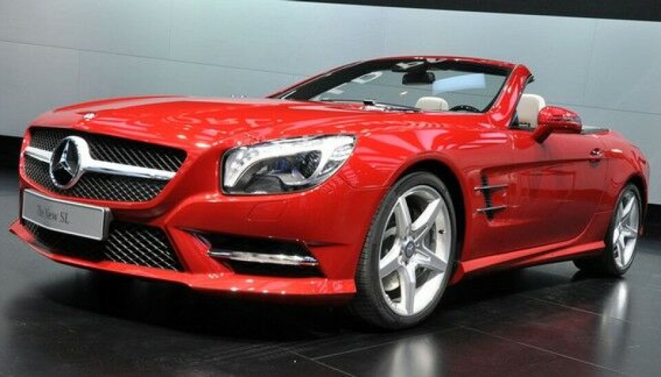 NAIAS, Detroit 2012:Mercedes SL, nytappet legende.Foto: Øivind Skar