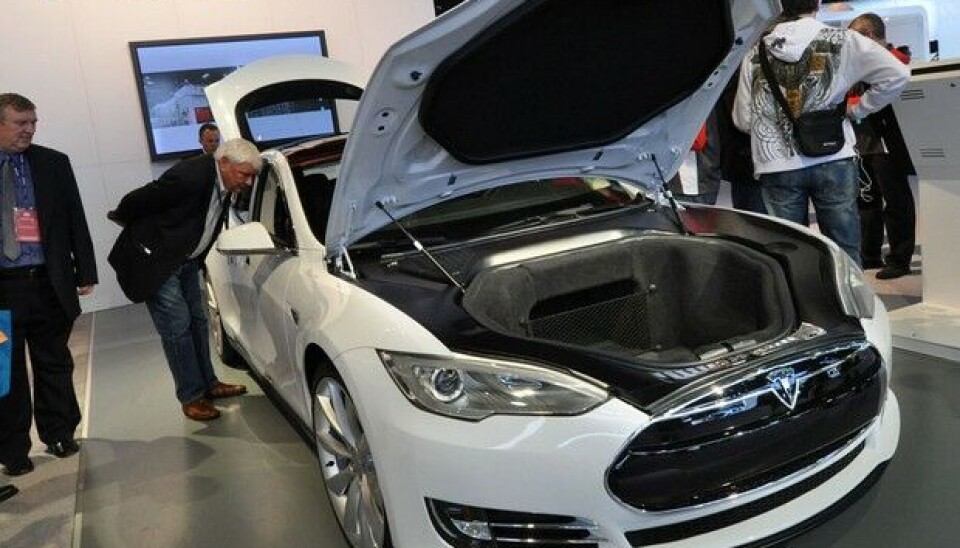 NAIAS, Detroit 2012:Tesla Modell SFoto: Øivind Skar
