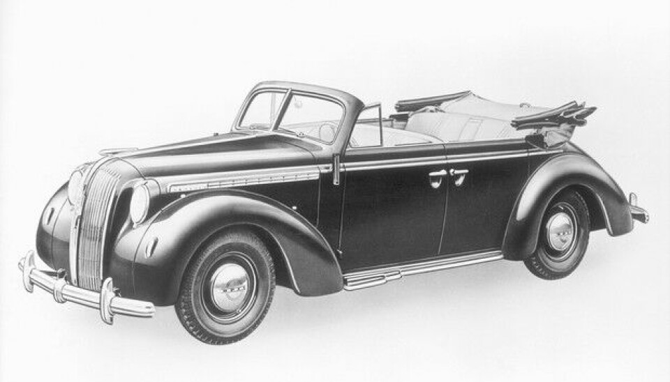 Opel 150 årOpel Admiral Cabriolet 1937