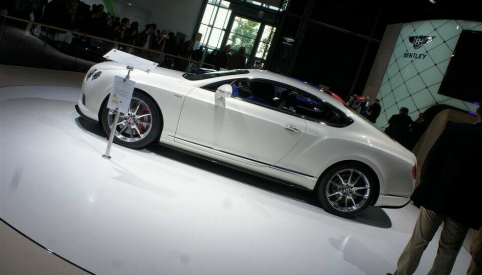 Bentley på IAA Frankfurt 2013