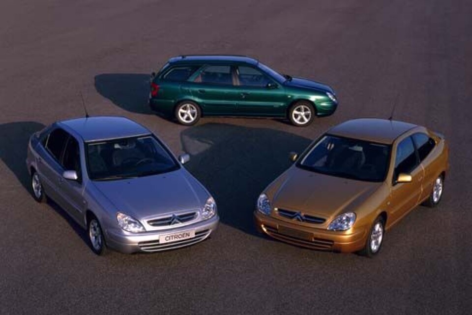 Citroën Xsara 2001-modeller
