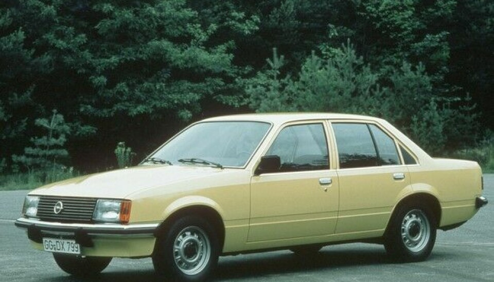 Opel 150 årOpel Rekord E 1977