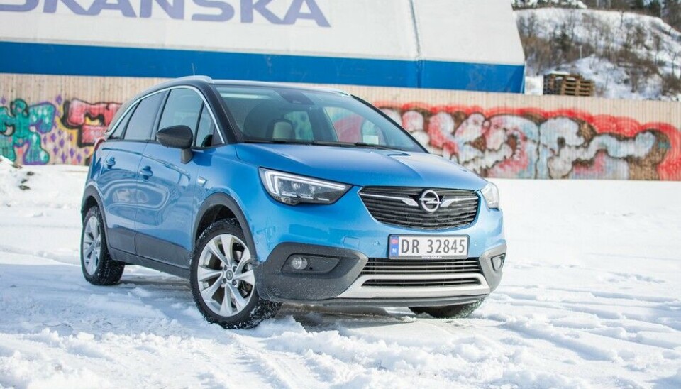 Opel Crossland XFoto: Odd Erik Skavold Lystad
