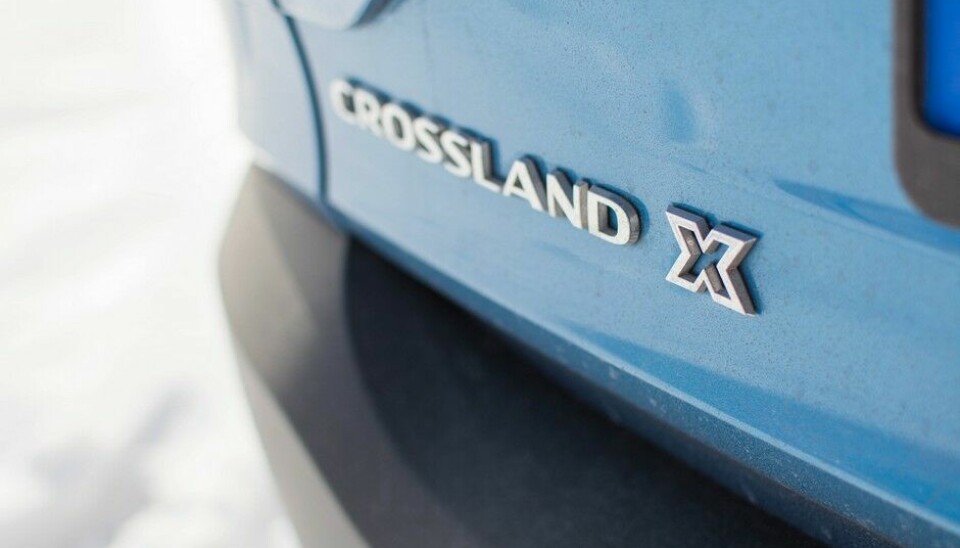 Opel Crossland XFoto: Odd Erik Skavold Lystad